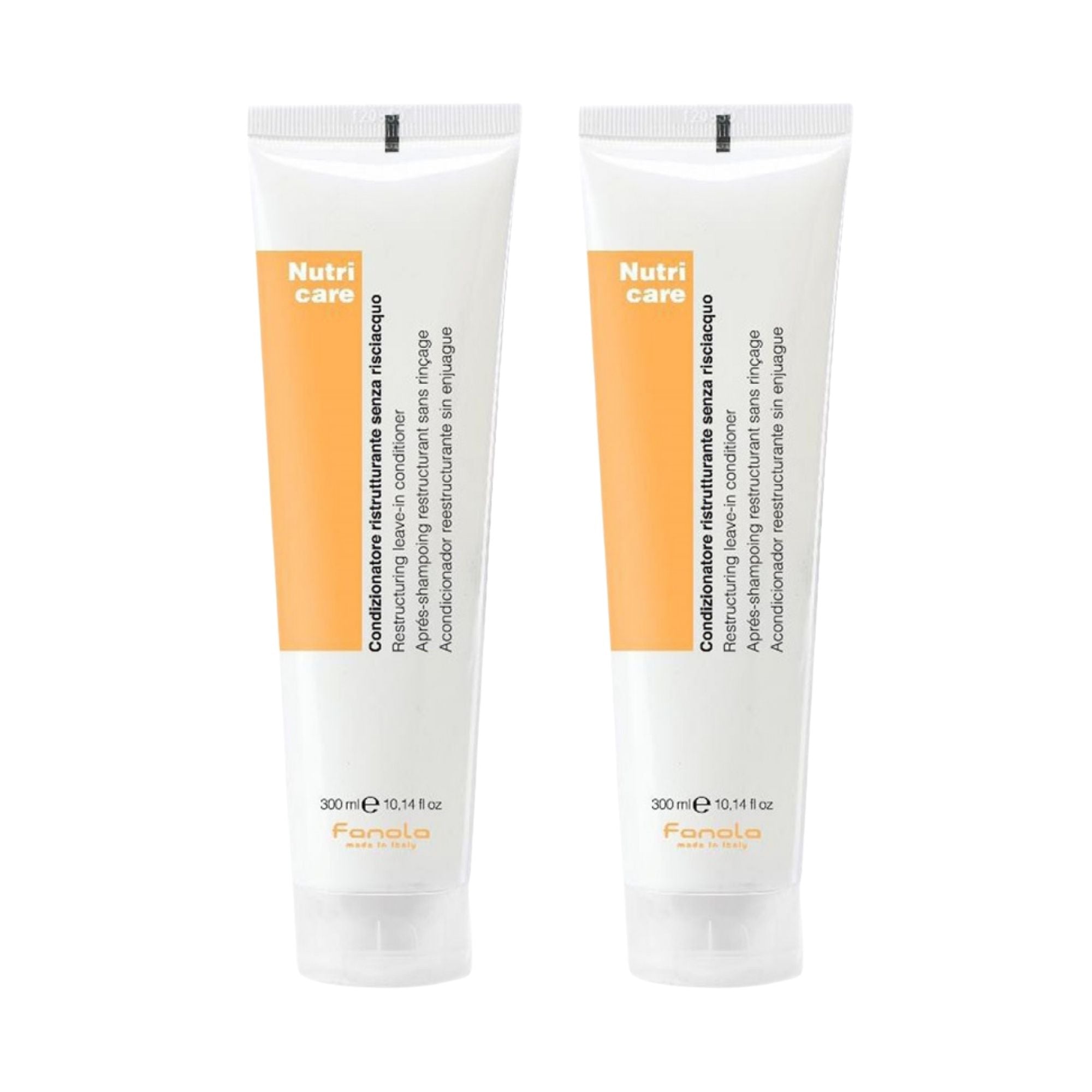 Fanola 300ml Nourishing Leave In Conditioner x2