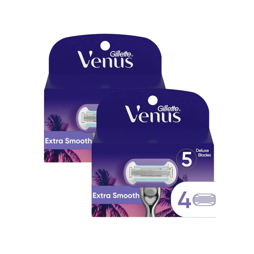 Gillette Venus Extra Smooth Miami Midnight Cartridges 4pk x2