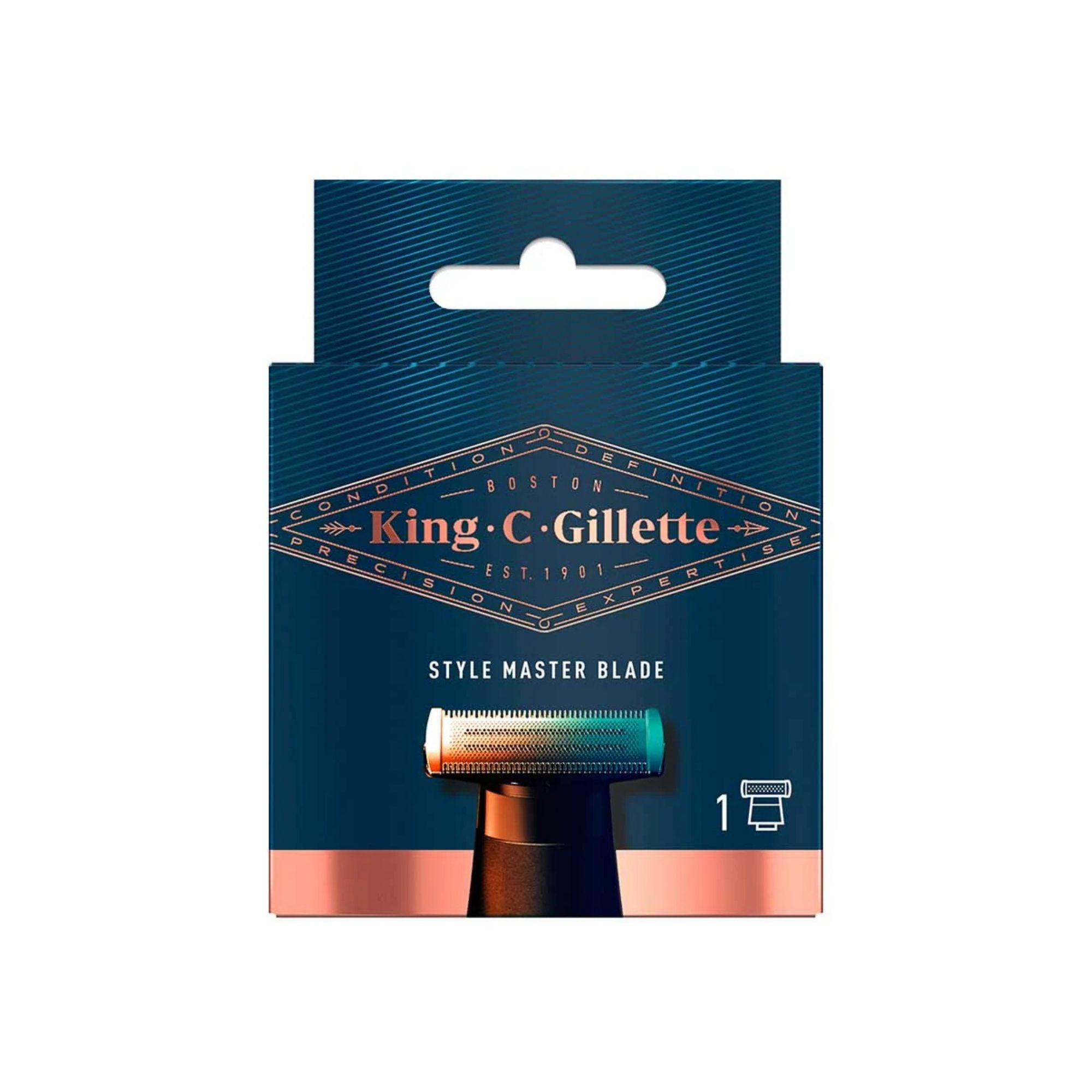King C Gillette Replacement Blade Style Master 1pk