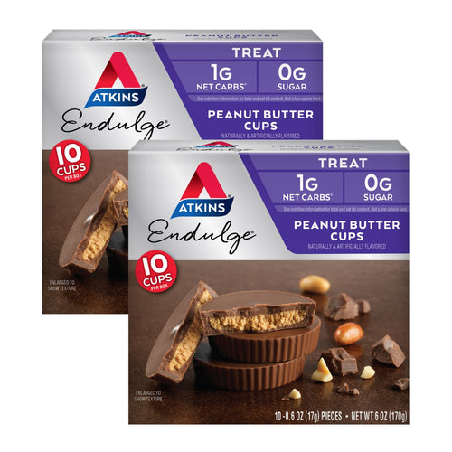 Atkins Peanut Butter Cups 10x17g x2