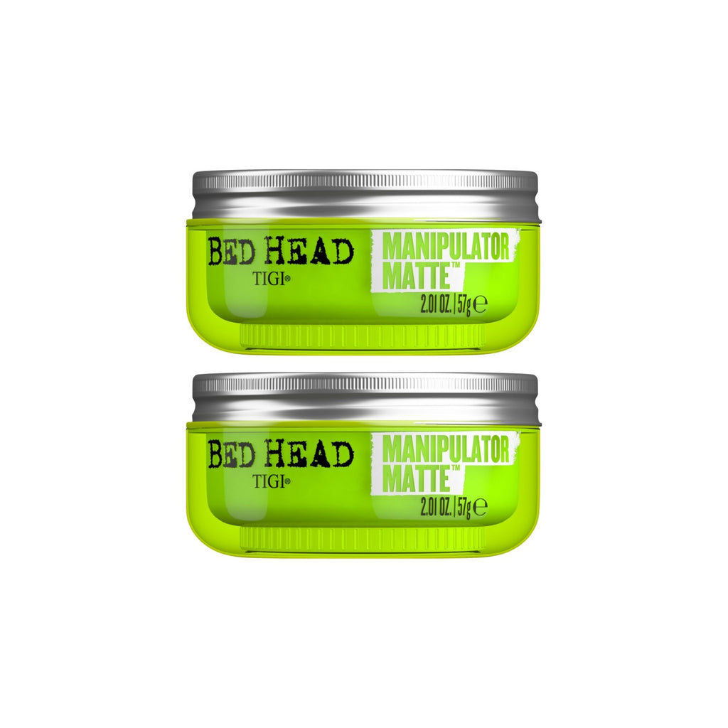 TIGI Bed Head 57g Manipulator Matte Hair Wax x2