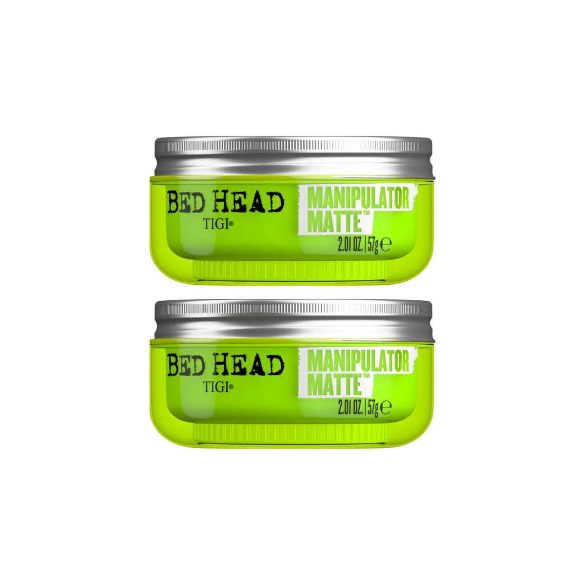 TIGI Bed Head 57g Manipulator Matte Hair Wax x2