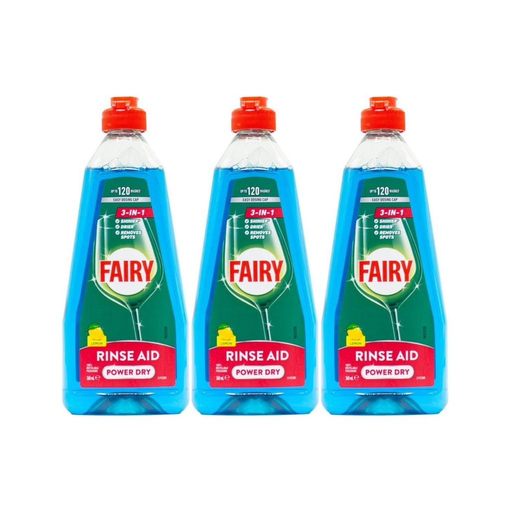 Fairy 360mL 3in1 Lemon Rinse Aid x3