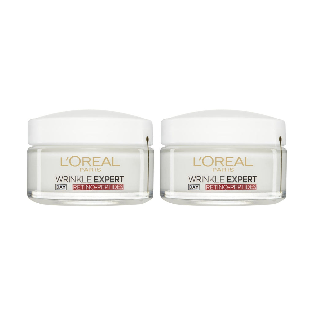LOreal Paris 50ml Wrinkle Expert 45+ Anti Wrinkle Intensive Cream Day x2