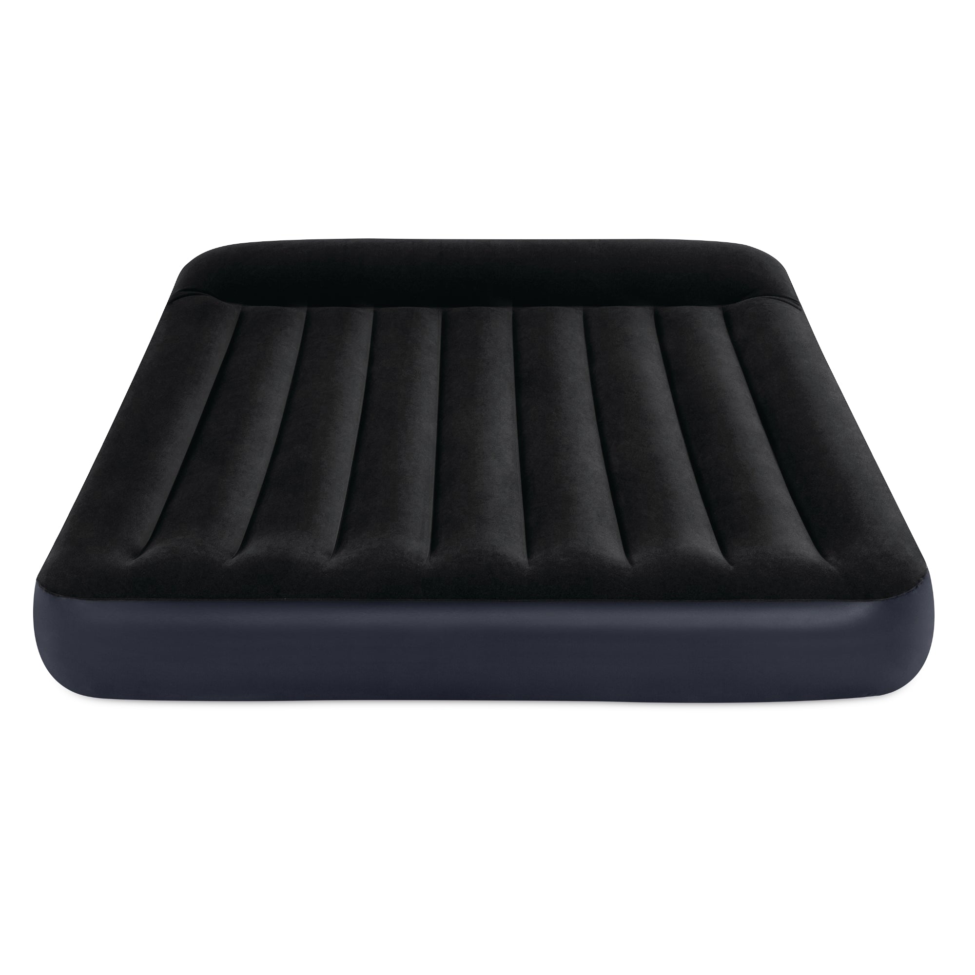 Intex Queen Pillow Rest Classic Airbed W/ Fiber-Tech