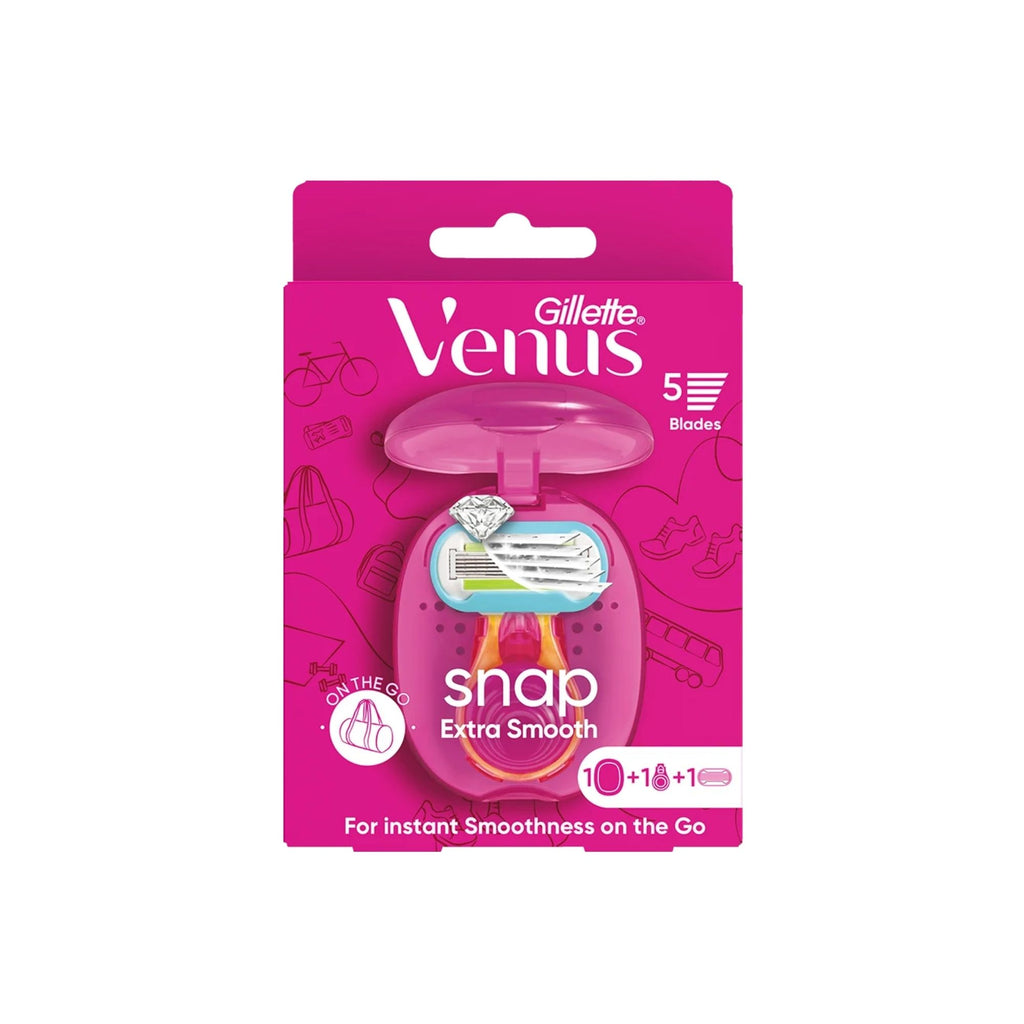 Gillette Venus Extra Smooth Includes Mini Handle & Travel Case