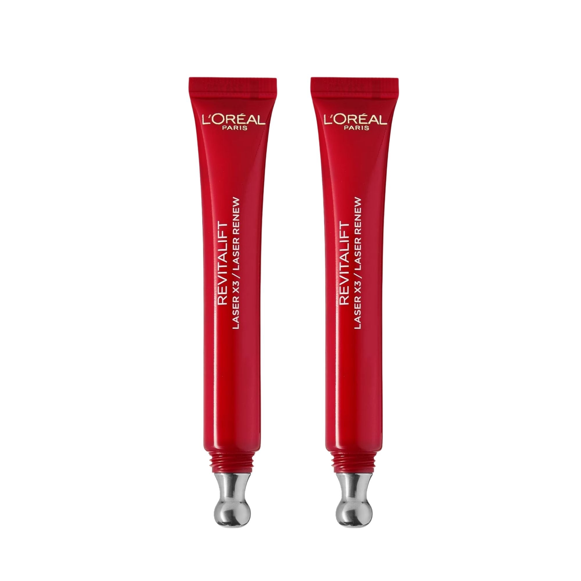 L'Oréal Paris Revitalift Laser X3 Eye Cream 15mL – 2 Pack