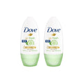 Dove Go Fresh Cucumber & Green Tea Roll-On Deodorant 40mL – 2 Pack