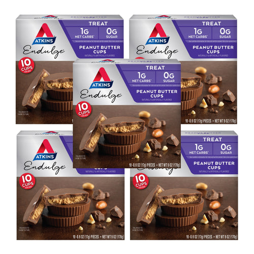 Atkins Peanut Butter Cups 10x17g x5
