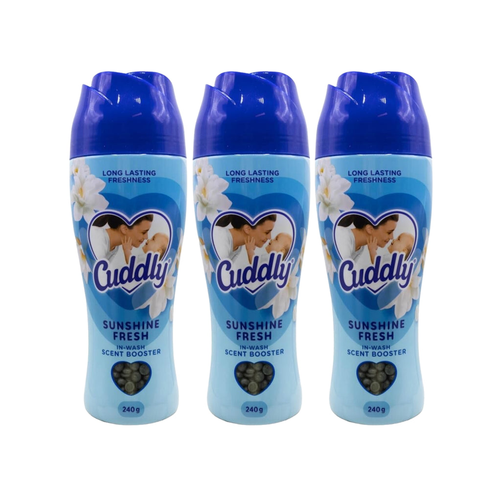 Cuddly 240g In Wash Sunshine Fresh  Scent Booster x3