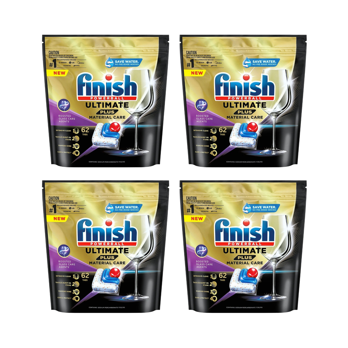 Finish Ultimate Plus Material Care x 248 Dishwasher Tablets