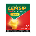 Lemsip Max Lemon Cold & Flu Hot Drink Sachets 10pk
