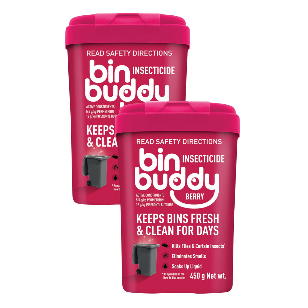 Bin Buddy Berry Blast 450g Powder x2
