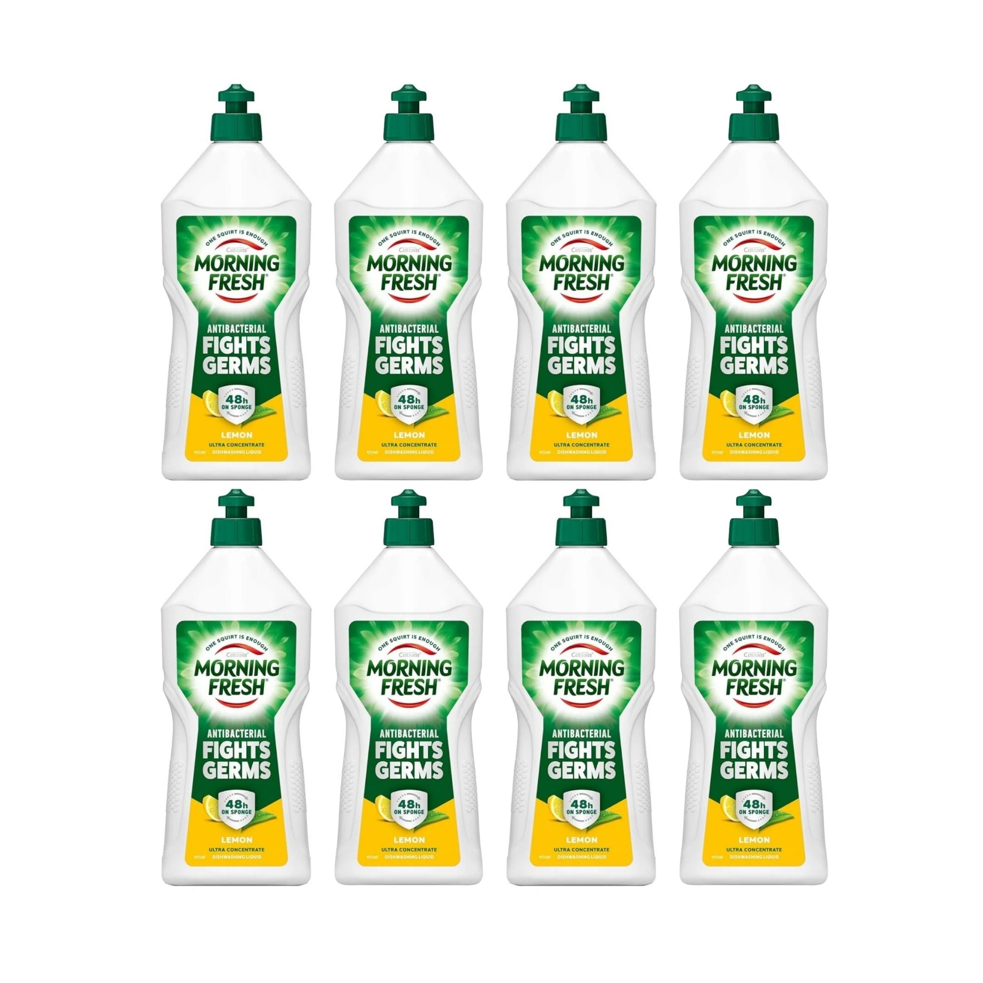Morning Fresh 680mL Lemon Dishwashing Liquid x8