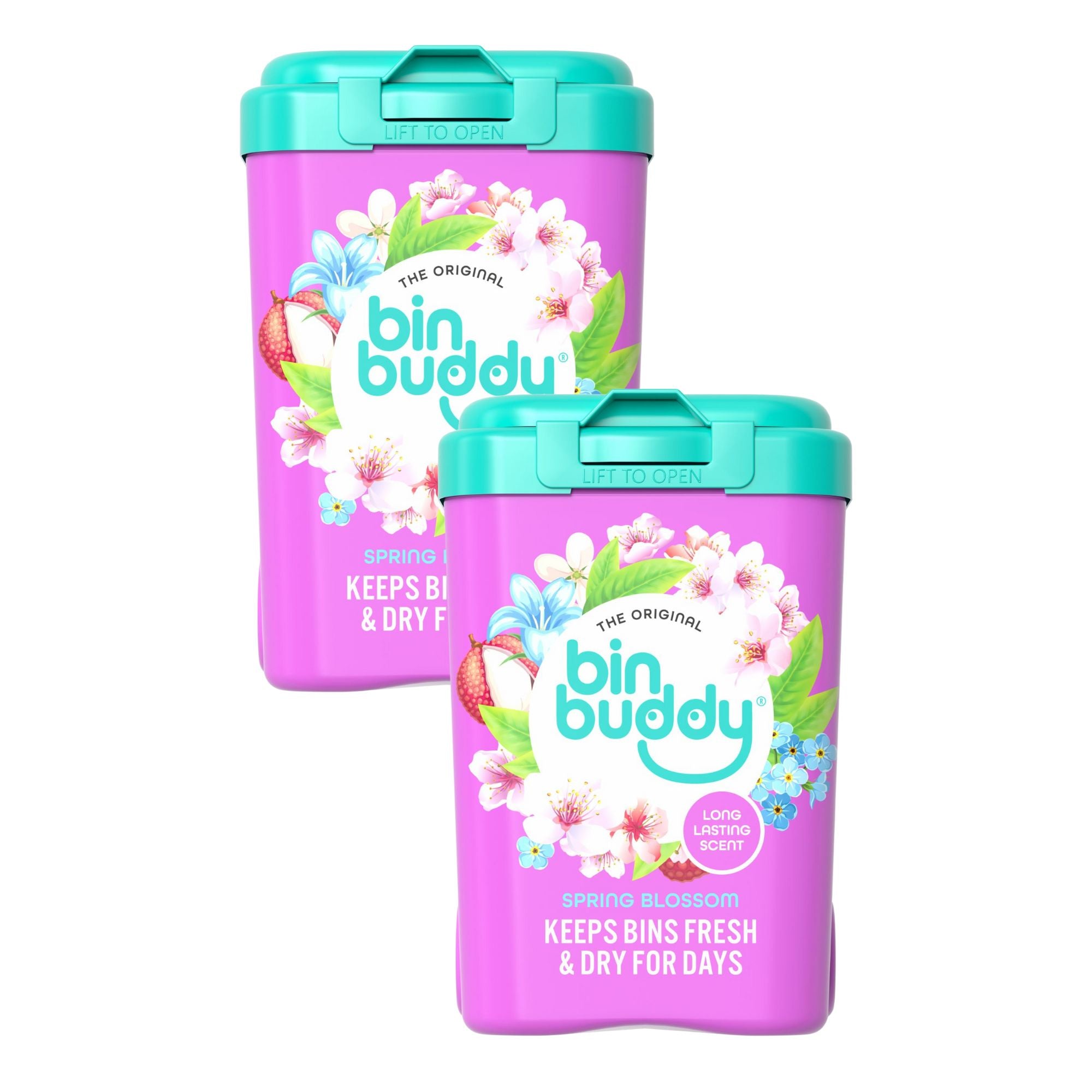 Bin Buddy Fresh Spring Blossom 450g Power x2