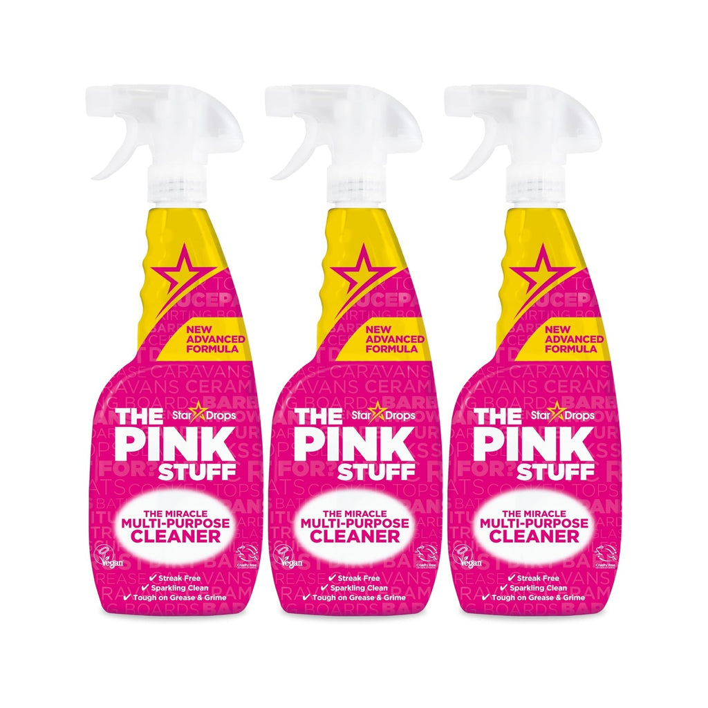 The Pink Stuff 750ml Multi Purpose Cleaner x3