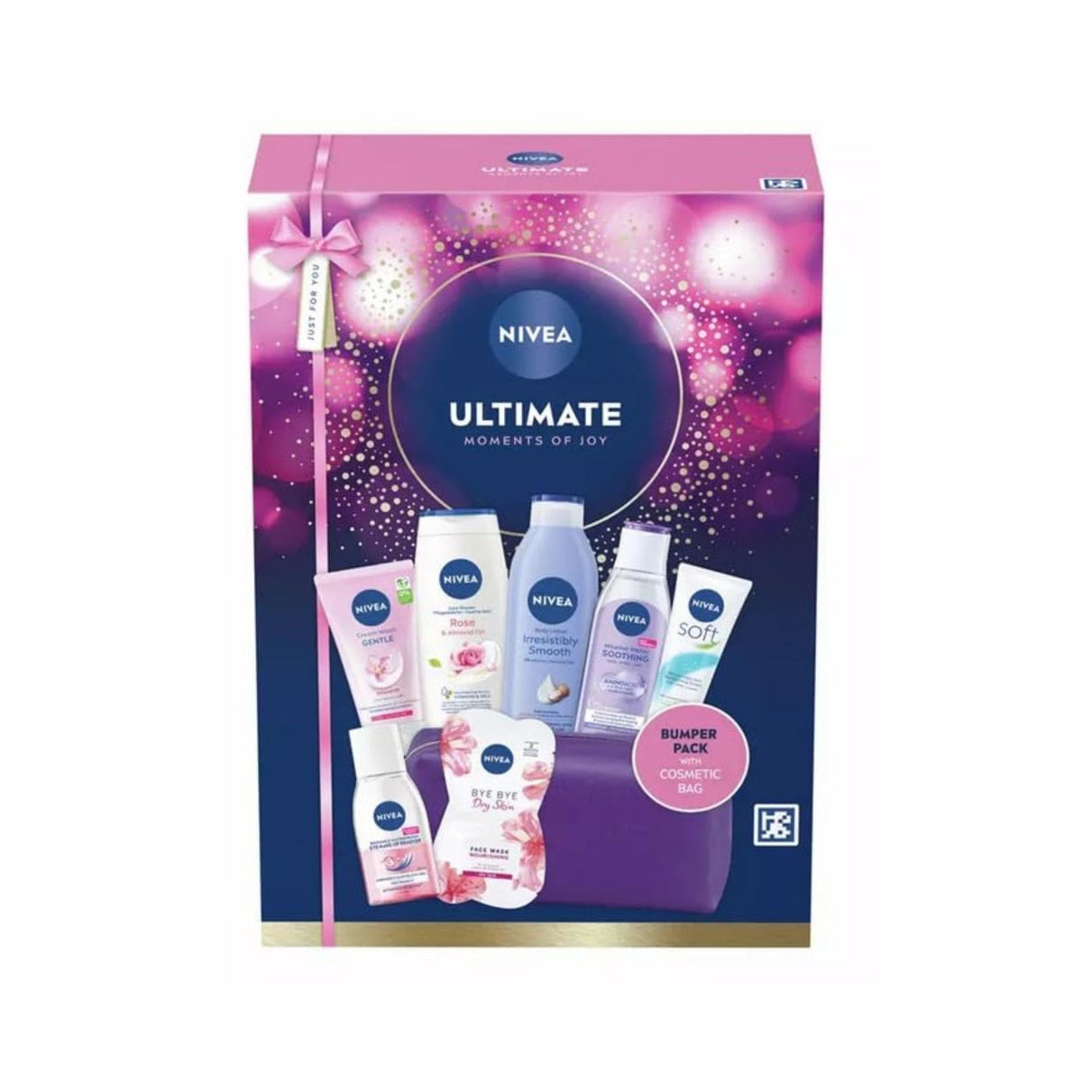 Nivea Ultimate Moments of Joy 8pc Gift Set with Cosmetic Bag
