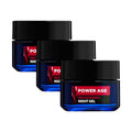 LOreal 50mL Men Night Power Age Recharging Gel x3