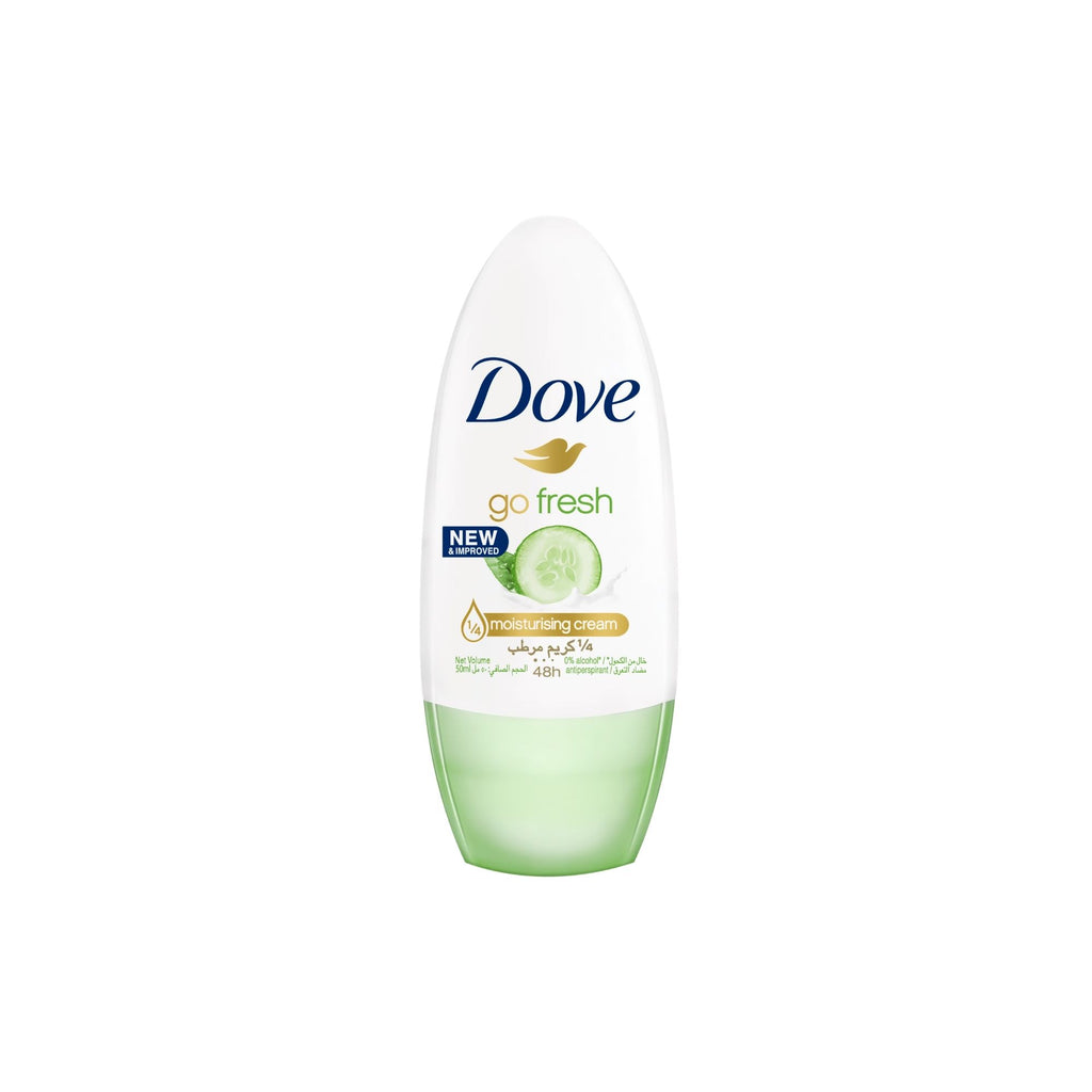 Dove 40ml Go Fresh Cucumber & Green Tea  Roll On Deodorant