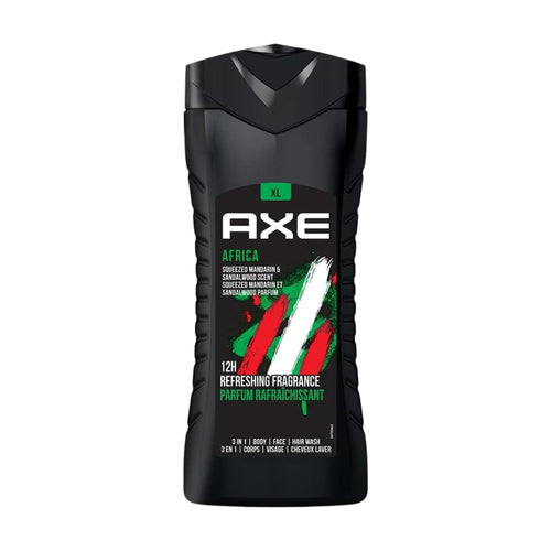 AXE 400mL Africa 3in1 Body Face Hair Wash
