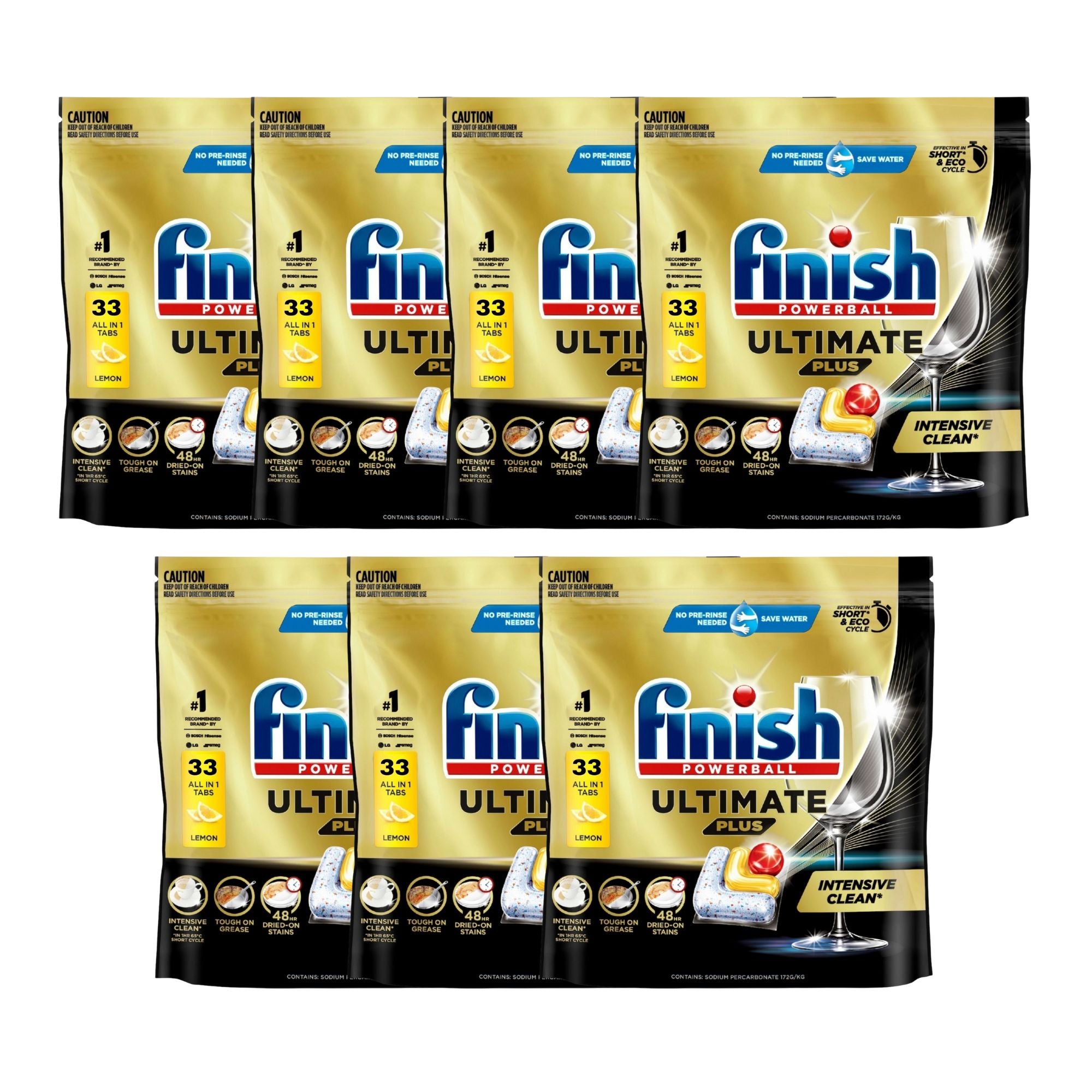 Finish Ultimate Plus x 231 Lemon Dishwasher Tablets