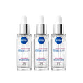 Nivea 30ml Cellular Filler Expert Replumping Hyaluronic Serum x3