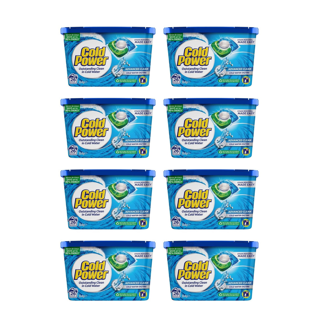 Cold Power Advanced Clean x 208 Laundry Detergent Capsules
