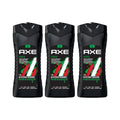 AXE 400mL Africa 3in1 Body Face Hair Wash x3
