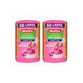 Multix Large Colour Scent Rose Kitchen Tidy Bags 60pk x2