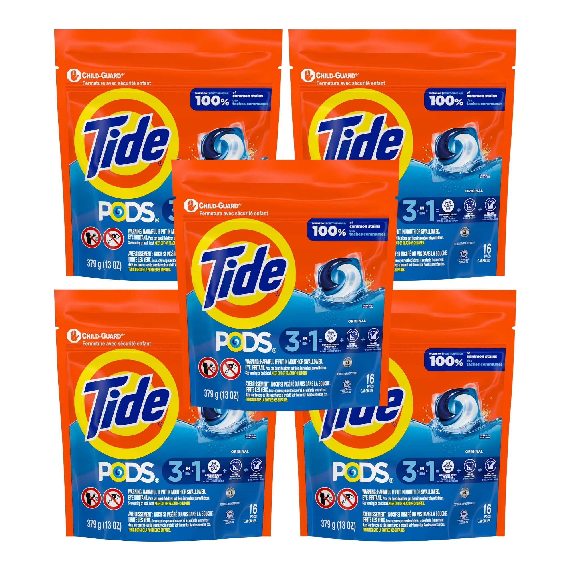 Tide 3 in 1 Original x 80 Laundry Pods