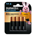 Duracell Optimum AA Batteries 4pk