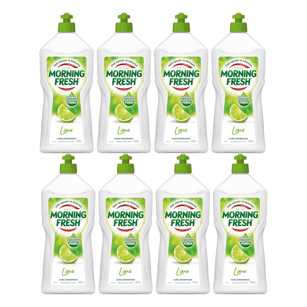 Morning Fresh 900mL Lime  Dishwashing Liquid x8