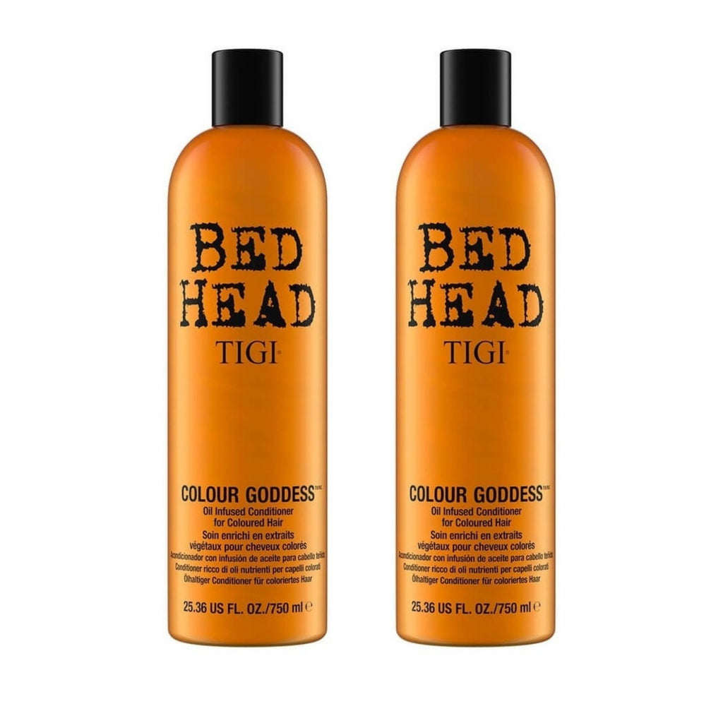 TIGI Bed Head 750ml Colour Goddess Conditioner x2