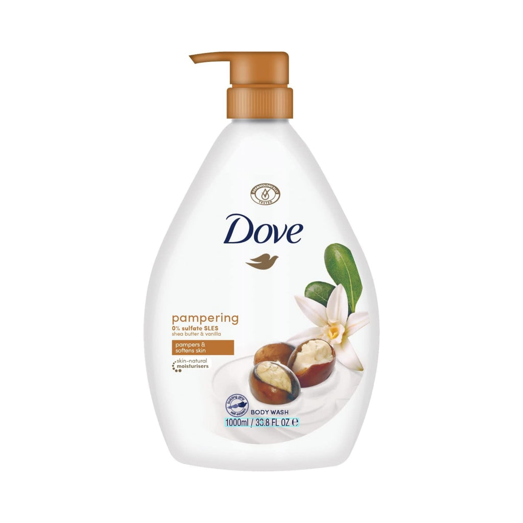 Dove 1L Pampering Shea Butter & Vanilla Body Wash
