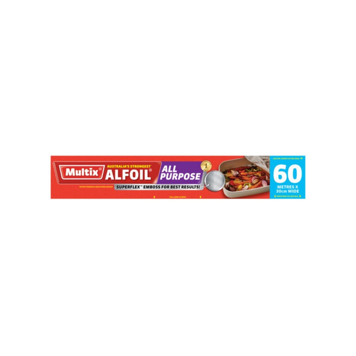 Multix 60m x 30cm Aluminium Foil