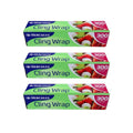 Hercules 300m Clear Cling Film x3