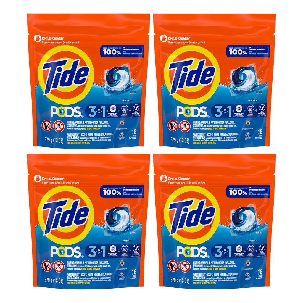 Tide 3 in 1 Original x 64 Laundry Pods
