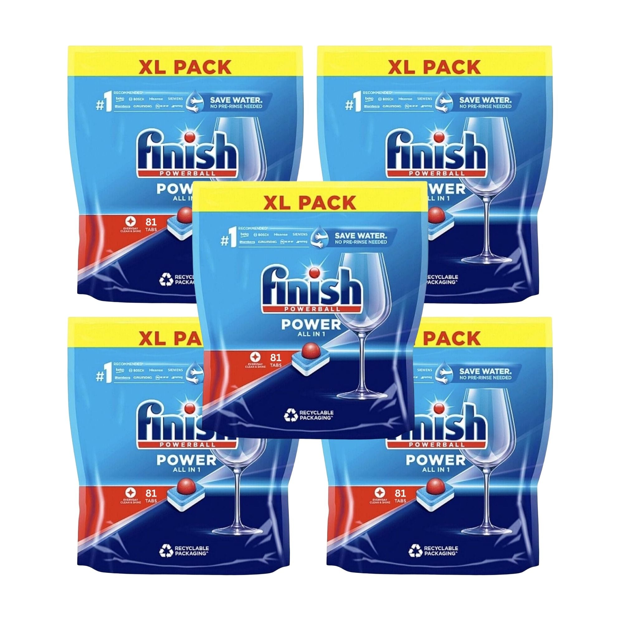 Finish Power x 405 Dishwashing Tablets