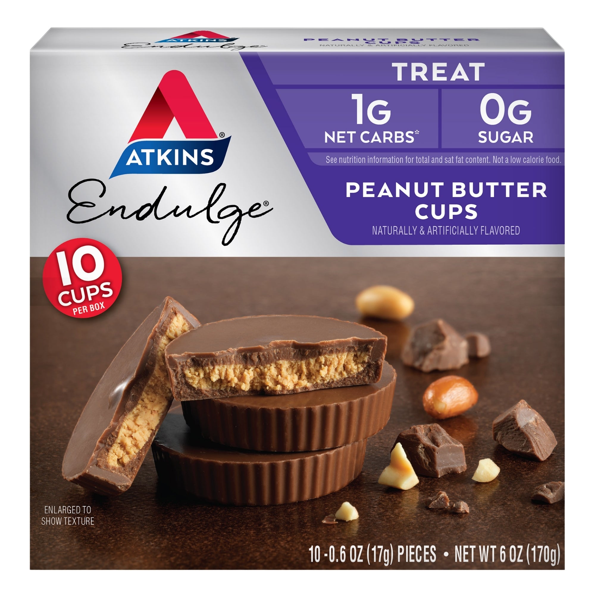 Atkins Peanut Butter Cups 10x17g