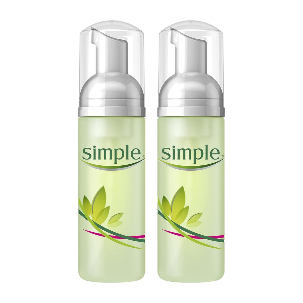 Simple 150mL Vital Vitamin Foaming Cleanser x2