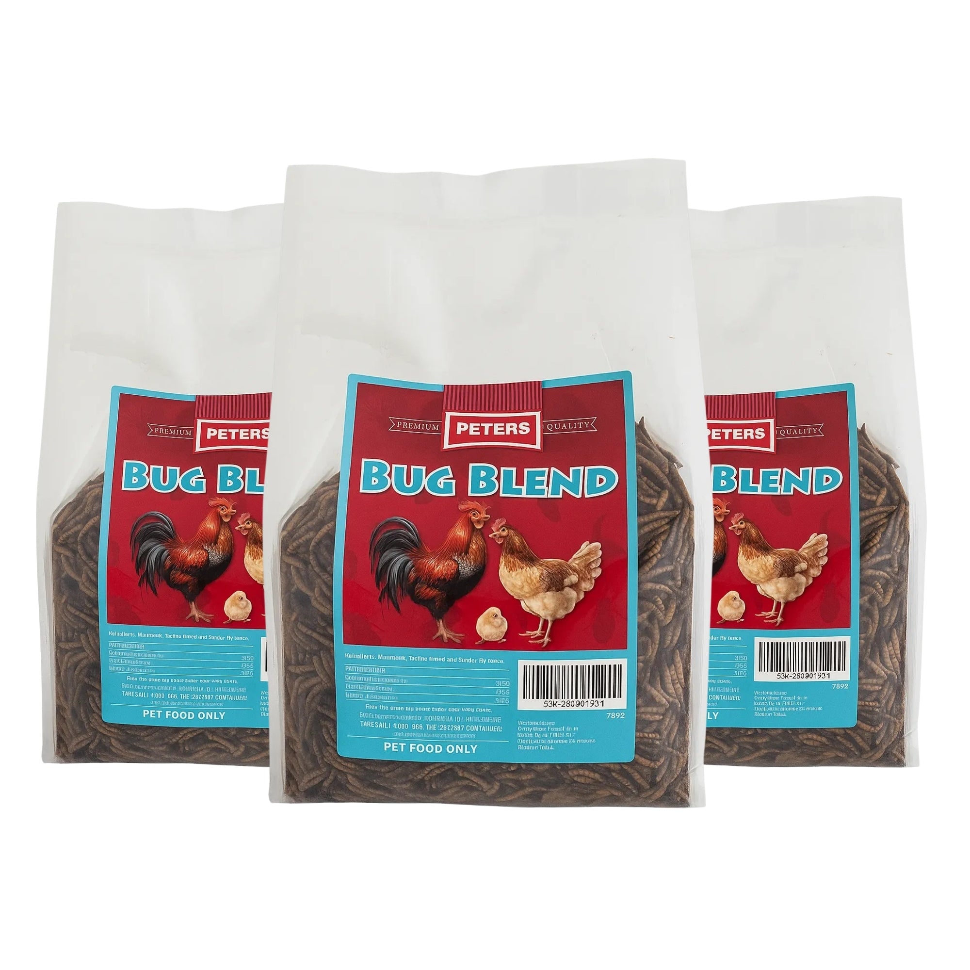 Peters Bug Blend 750g x3
