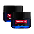 LOreal  50mL Men Night Power Age Recharging Gel x2