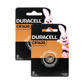 Duracell CR1620 3V Lithium Coin Battery x2