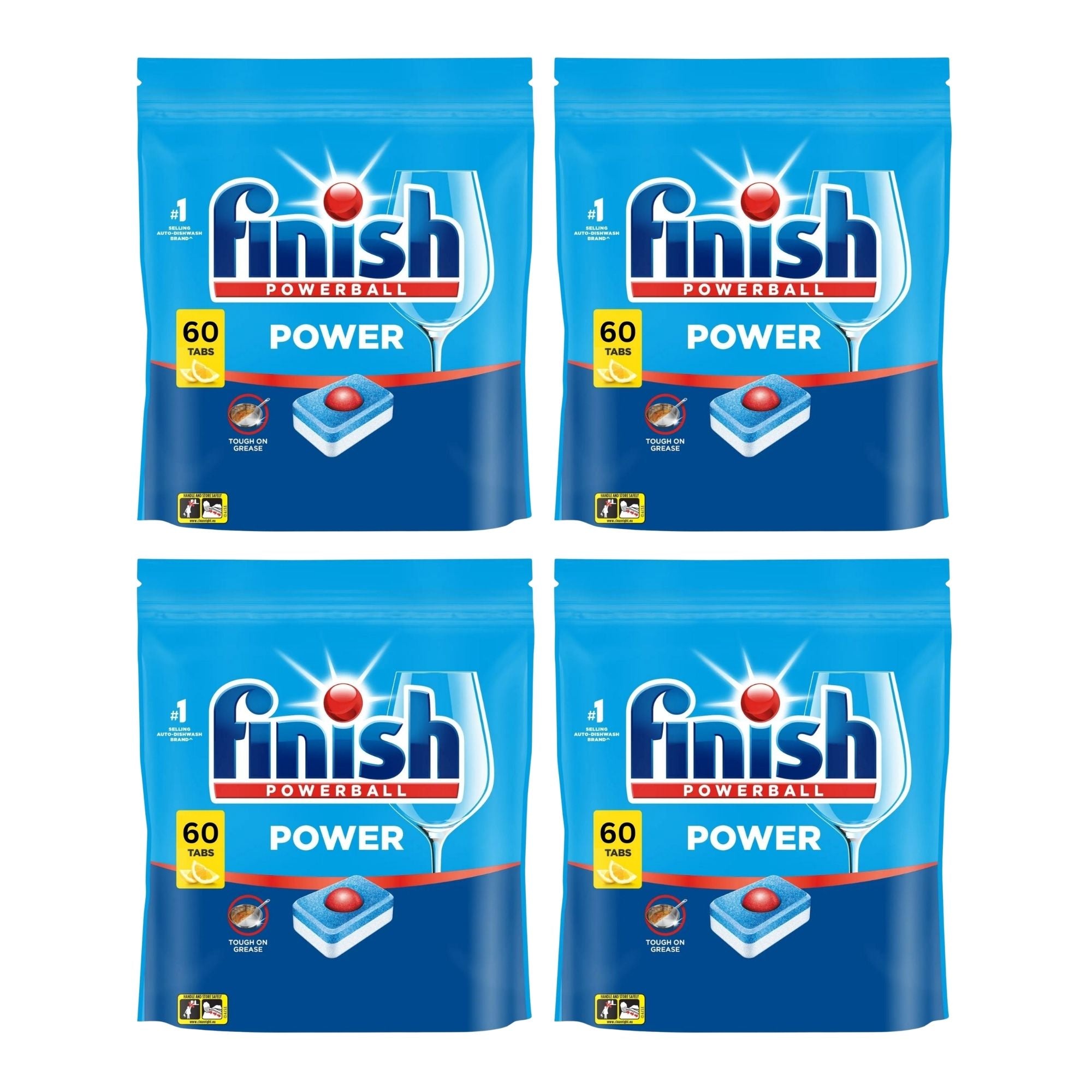 Finish Power Lemon x 240 Dishwashing Tablets