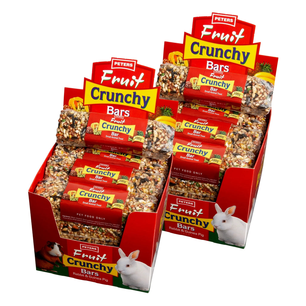 Peters Fruit Crunchy Bar 100g x24