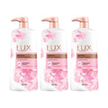 LUX 900mL Rosy Glow Body Wash x3