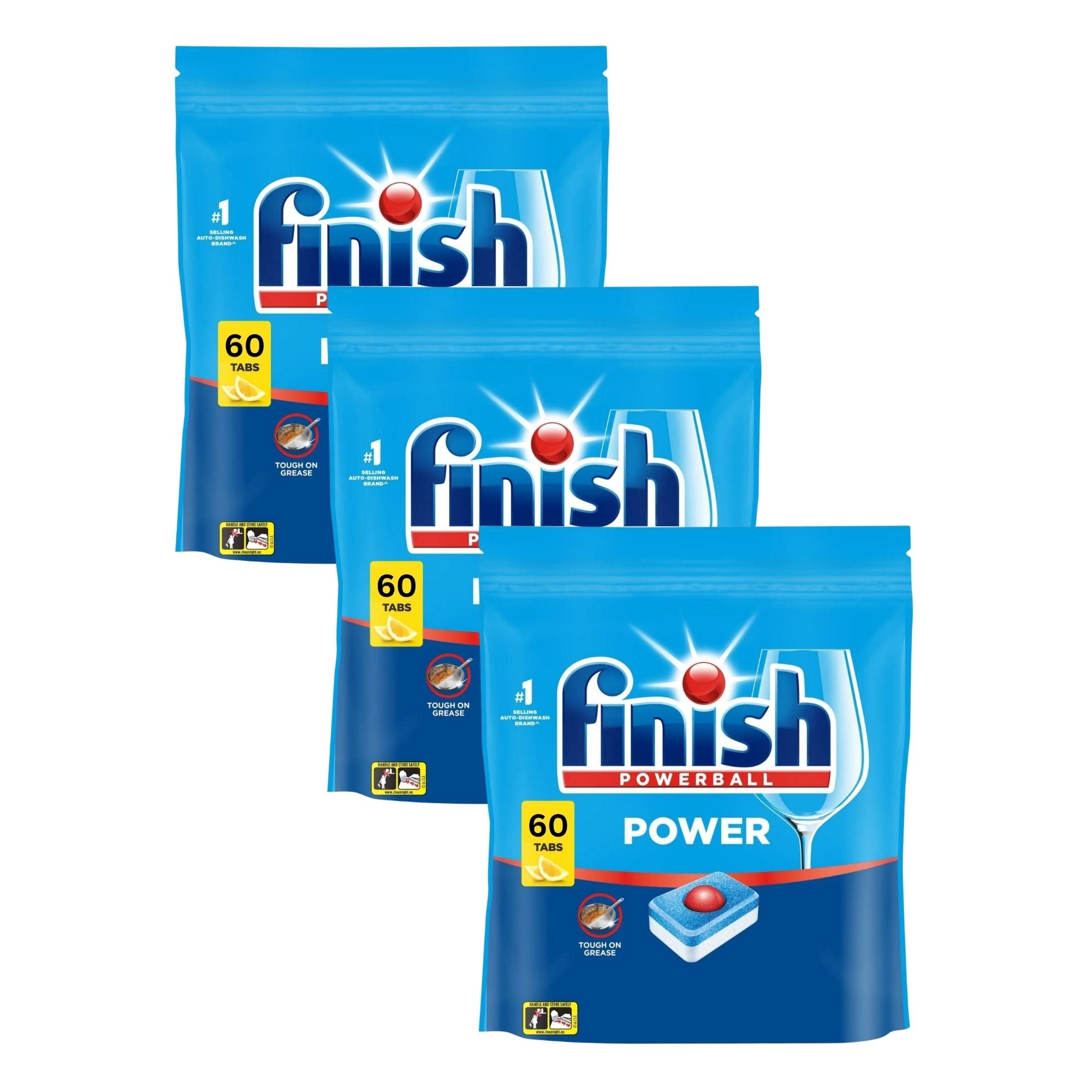 Finish Power Lemon x 180 Dishwashing Tablets