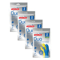 Hygiene Plus Duo Kitchen and Bathroom Gloves 2pk (Large) x4