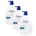 Dove 1L Deeply Nourishing Moisturising Body Wash x3