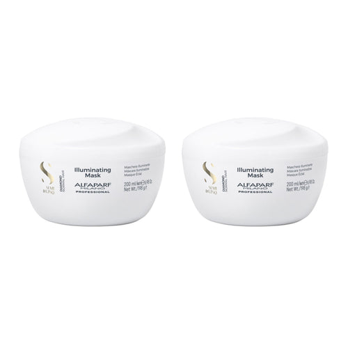 Alfaparf Milano 200ml Semi Di Lino Diamond Illuminating Mask x2